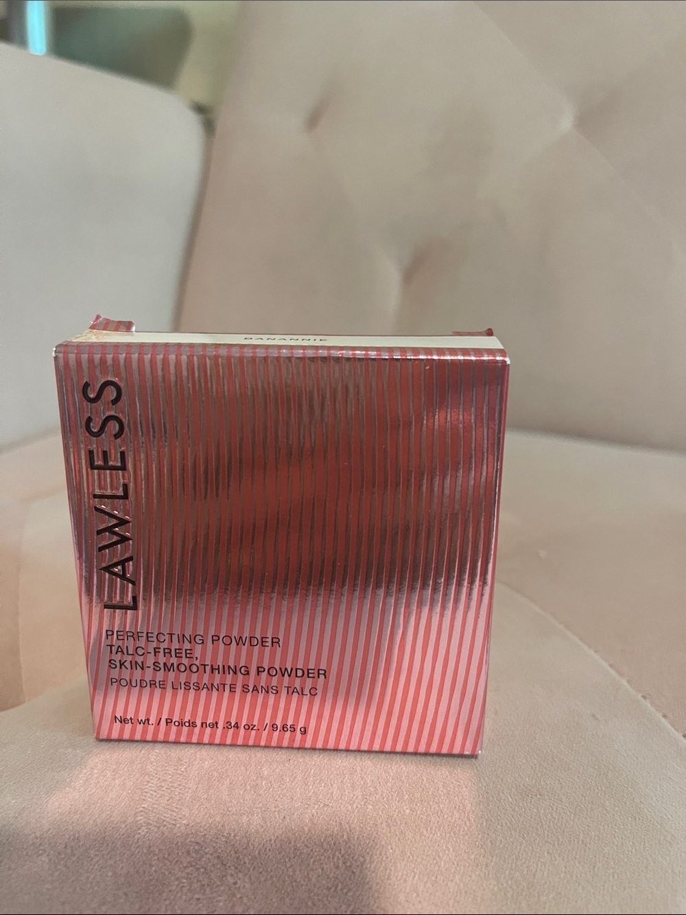 LAWLESS Perfecting Powder Boxed Compact - Rose Metallic